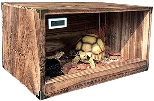 KELITINAus Pet Vivarium Chameleon Terrarium Jaula, Pet Paraíso Paraíso Al Aire Libre Jardín Reptil Caja de Reproducción, Hamster Hedgehog Larva Watch Cilindro Home House Decoración Caja de Reproducci