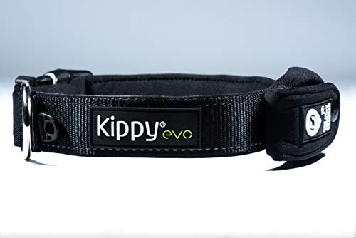 Kippy - Collar para Perros con Bolsillo Incorporado para Kippy EVO - Resistente, Impermeable y Lavable - Costuras en Material Reflectante Brillante - Mascotas - Talla L, Perro Grande