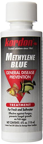 Kordon #37344 Metileno Blue-General Tratamiento de Prevención de Enfermedades para Acuario, 4 onzas, Blues & Purples