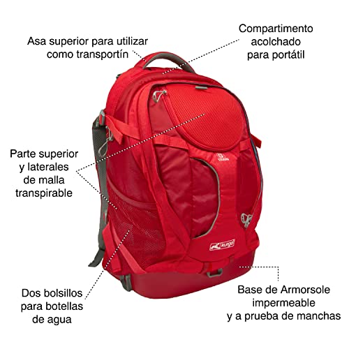 Kurgo G-Train, Mochila para Perros Pequeños y Gatos, Transportín, Base Impermeable, Viajes y Excursiones, Azul Marino