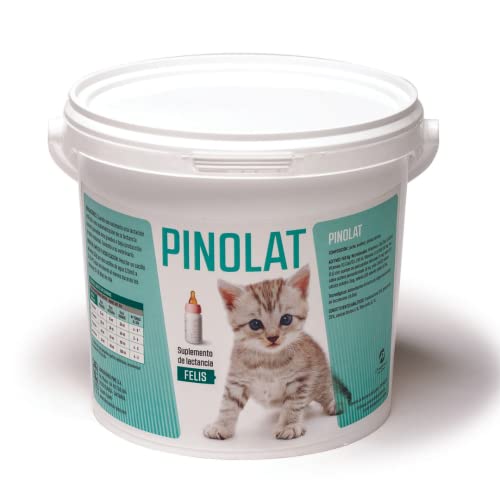 LABORATORIOS PINO, S.A. PINOLAT Felis. Leche maternizada para Gatos Cachorros. Contiene biberón.