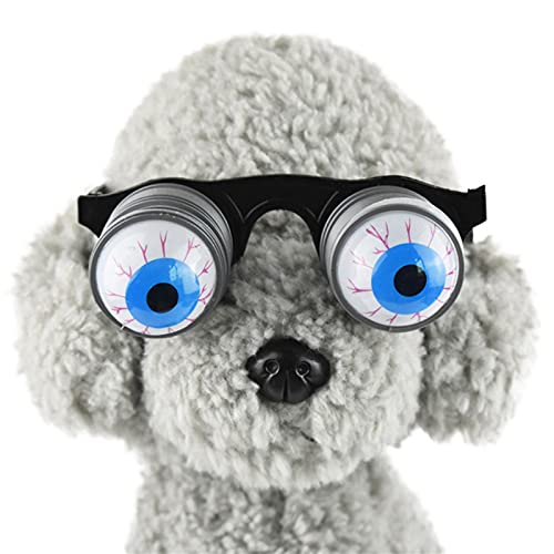 LANZHEN-RY Gafas de Perro Gafas 1pc Funky Creativo Du-ra-ble Du-ra-ble Cosplay Glasses Gafas para Mascotas para Perro Pet Cat para Mascotas