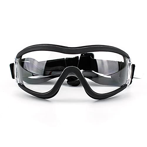 LANZHEN-RY Gafas de Perro Gafas de Mascotas Suministros para Perros Gafas de Perro Transparentes Impermeable A Prueba de Viento Gafas de Nieve UV Glasses de Perros Grandes Du-ra-ble para Mascotas