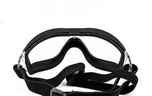 LANZHEN-RY Gafas de Perro Gafas de Mascotas Suministros para Perros Gafas de Perro Transparentes Impermeable A Prueba de Viento Gafas de Nieve UV Glasses de Perros Grandes Du-ra-ble para Mascotas