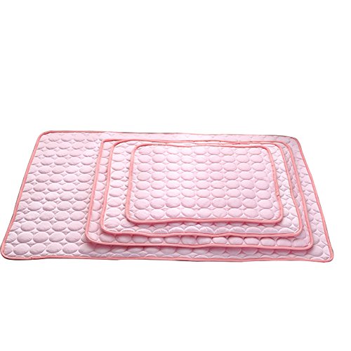 Lazzykit fresco frío extremo hundematte Verano Cojín einfarbige Alfombrilla de refrigeración Defensas Medio Verano Perros – Manta isotérmica