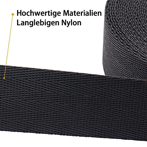 Leeyunbee 10M Cuerda de Adiestramiento para Perros, Correa de Perro Resistente Robusto, Correa Perro Larga Nylon, Correa de Entrenamiento para Perros Grandes y Pequeños (Negro)