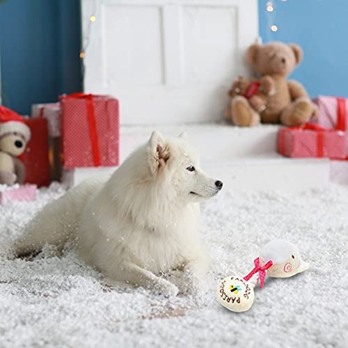 Libartly Lindo Juguete De Peluche con Forma De Animal, Perro Pequeño, Juguete para Jugar, Juguete Protector, Juguetes para Cachorros, Juguete De Entrenamiento Iq, Osito 17Cm