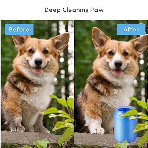 Limpiador De Pata De Perro,Portable Paw Washer For Perros Patas Limpias En Cualquier Lugar En Cualquier Momento Limpia Las Patas De Mascotas For Salvar Pisos Muebles Alfombras Vehículos