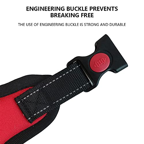 LLIU Arnés para perro sin tirar, transpirable, suave y ajustable, resistente y acogedor arnés para perro con acolchado de malla para perros pequeños y medianos
