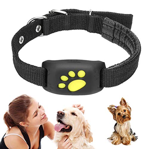 LOOCOO Pet GPS Tracker,Dog and Cat Positioning Collar,USB Charging GPS Positioning Collar,Waterproof Tracker,Suitable for General-Purpose Dogs