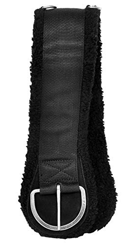 Manaal Enterprises Silla de montar de caballo ecuestre sintética hecha a mano de calidad clásica, para montar a juego, cabeza de pecho, riendas y cojín de sillín tamaño 40,6 cm