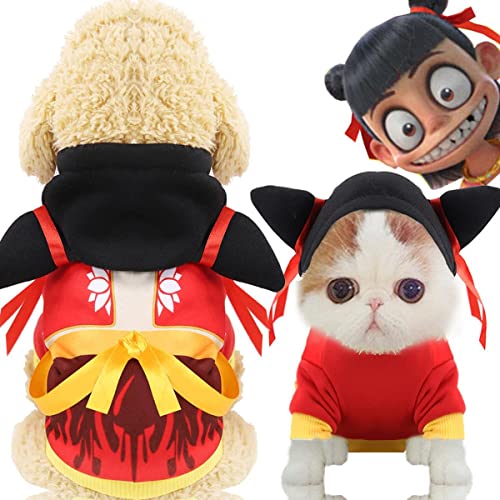 Mascota Halloween Mascota Ropa para Perros Monedero Estilo Otoño Invierno Cachemira Sudaderas con Capucha para Perros Variedad de Ropa de Animales de Dibujos Animados