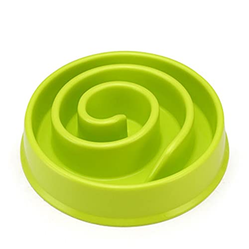 Mascota lento comedero alimentador de pez hueso forma de hueso perro tazón de perro alimentación alimento cuencos bloat detener sano interactivo cachorro plato plato plato Durable