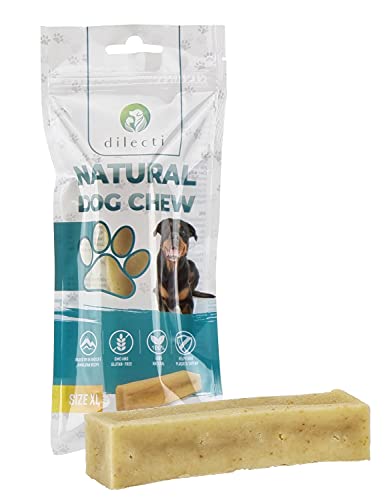 Masticables Naturales del Himalaya - Los Masticables Naturales Muy Sabrosos, Duros y Duraderos Mantendrán a su Perro Ocupado Durante un Tiempo. (Talla XL)