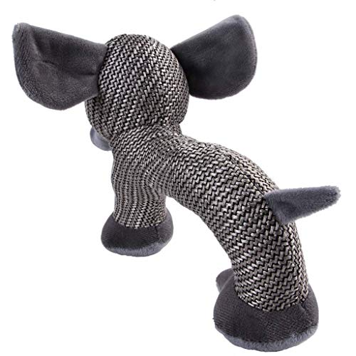 MAZ Pet Dog Mastico Juguete, Cat Tejero Interactive Elefante Mono de Ovejas Ovejas Muñeca - Pequeño Perro Medio Molar Molar Molar,Elefante