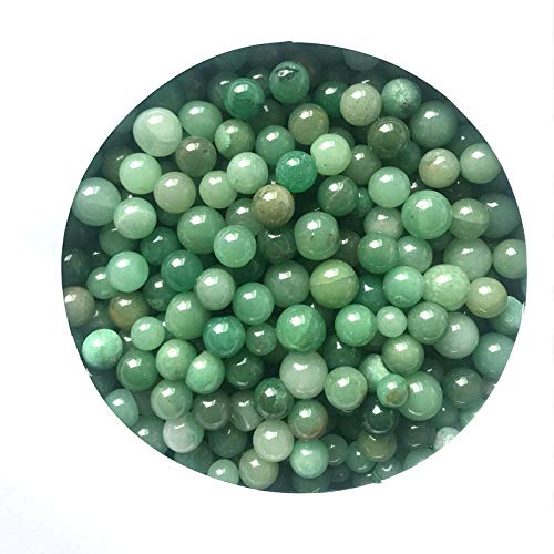 MCWJ Green Dongling Jade Piedra Cristal Grava DIY decoración de la casa Maceta Acuario pecera Ornamental FengShui envío gratis-8-15 mm 50 g