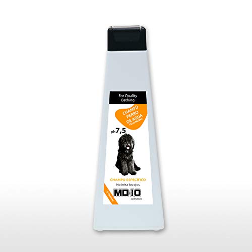 MD-10 COLLECTION Champú Perro de Aguas Pelo Negro (750 ml)