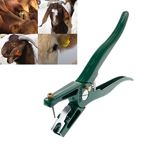 mdhsh Ear Tag Pliers Ganado Dispositivo de Control Herramientas de identificación de ovejas de Vaca porcina