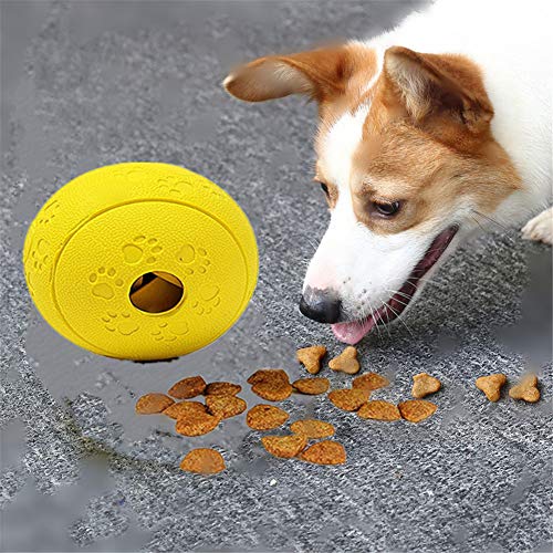 MEKEET Pelota de Juguete para Perros, Pelotas de Comida para Goma No Tóxicas Perros para Mascotas Perros Juguete de Ejercicio Pelota de Entrenamiento IQ Juguete