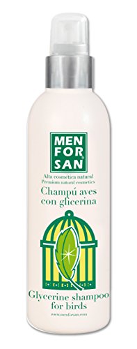 MENFORSAN Champú Aves Abrillantador de Plumas con glicerina - 125 ml