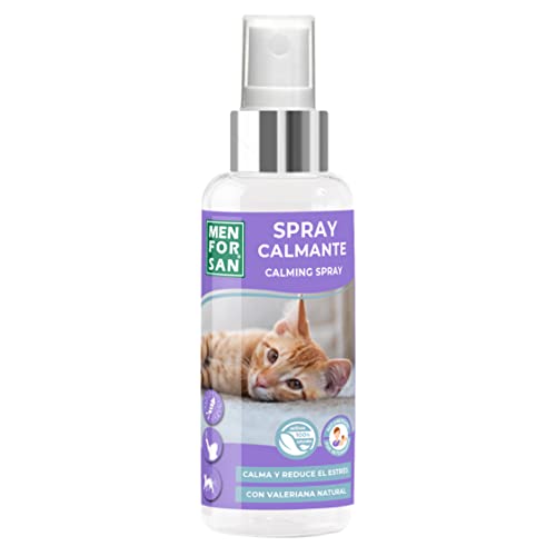 MENFORSAN Spray calmante para Gatos 60ml, Calma y Reduce el estrés