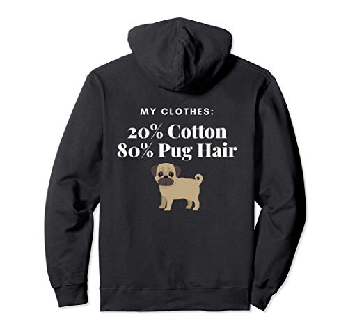 Mi ropa 20% algodón 80% pelo de barro amasado Perro Sudadera con Capucha