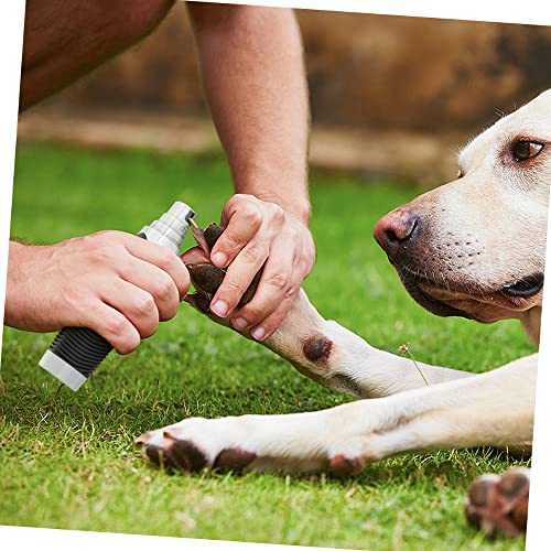 Mibee Electric Pet Nail Grinder Quiet Auto Cat Dog Nail Grooming File Professional Paws Recargable Grinder Clipper Trimmer 7500RPM Carga USB para Mascotas Perro Gato y más