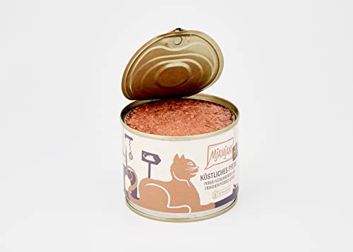 MjAMjAM - Pienso acuoso para Gatos - Delicioso Caballo Puro - Sin Cereales - 6 x 200 g