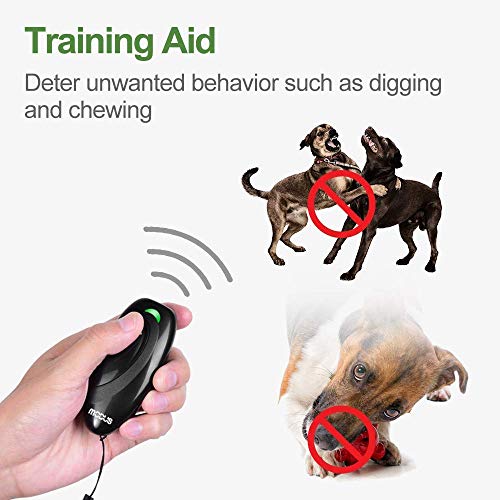 MODUS Dispositivos Antiladridos para Perros, Ultrasónico Adiestramiento, Entrenamiento de Perros y Control De Ladridos, 100% Seguro