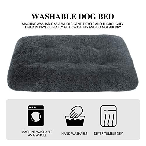 MSRNSIY Cama de peluche para perros de tamaño mediano, sofá para perros, lavable, muy suave, cesta para perros con cojín antideslizante, cama para mascotas grandes