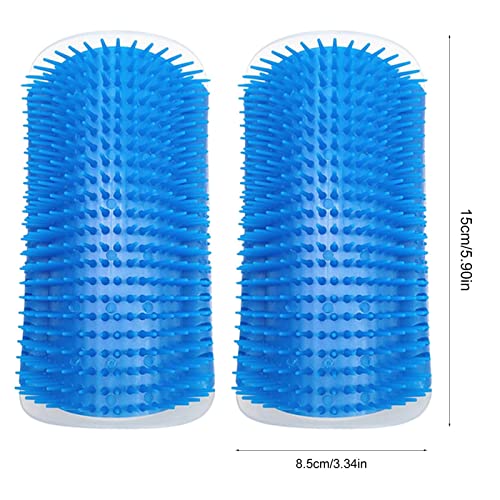 N/A/A Rascador de Pared para Gatos con Hierba gatera para Mascotas | Masaje para Mascotas Aseo para Gatos Perros Rascarse Frotar Suministros para depilar Bobey