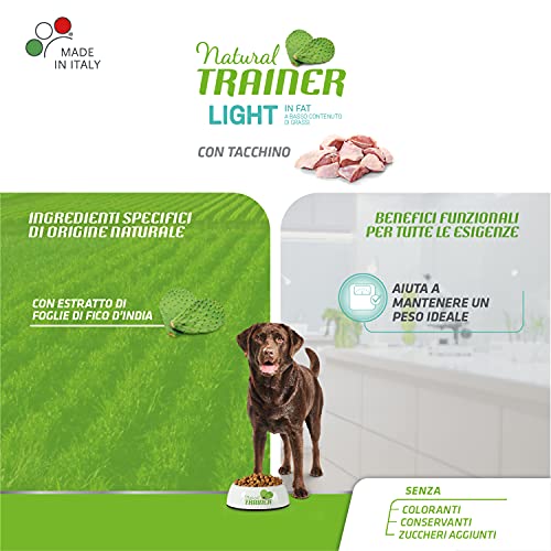 Natural Trainer Ideal Weight - Pienso para Perros Medium-Maxi Adult con Carnes Blancas - 3kg