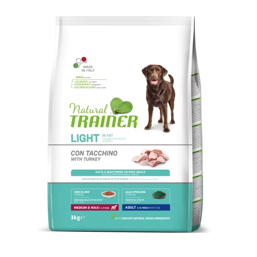 Natural Trainer Ideal Weight - Pienso para Perros Medium-Maxi Adult con Carnes Blancas - 3kg