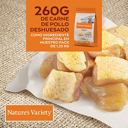 Nature's Variety Original - Pienso para gatos adultos con pollo deshuesado 1,25 Kg