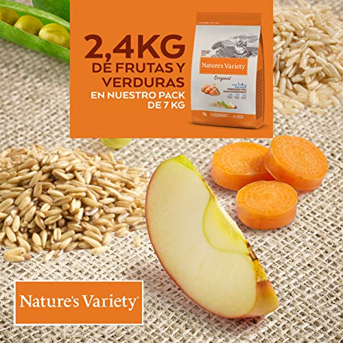 Nature's Variety Original - Pienso para gatos esterilizados con salmón sin espinas 7 Kg