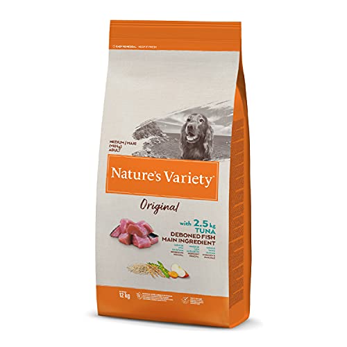 Nature's Variety Original - Pienso para perros adultos con atún sin espinas 12 Kg