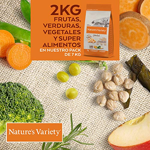 Nature's Variety Selected - Pienso para gatitos con pollo campero deshuesado 7 Kg