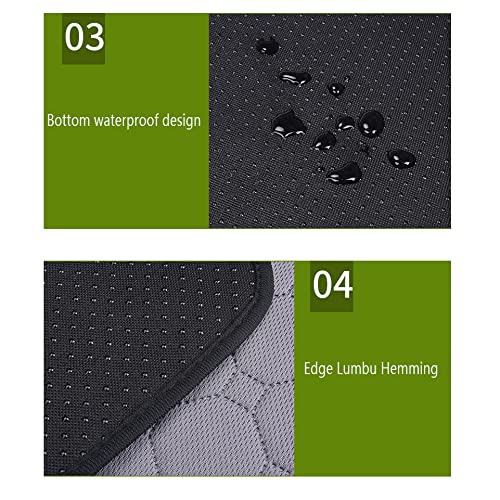 NC Alfombras de adiestramiento caninas, Lavable Entrenamiento Almohadilla para Mascota, Pañales para Perros, Gatos, Perros Reutilizable Absorbente Antideslizante Pet Pee Pad (100X140CM)