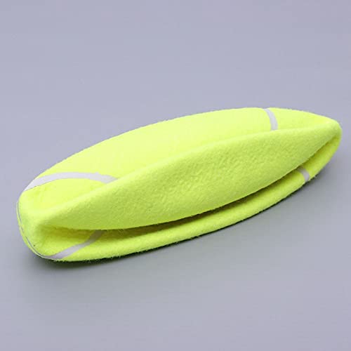 Nephit Juguete para morder para mascotas, 24 cm, pelota de tenis gigante para perros masticar, juguete inflable de tenis, pelota para mascotas