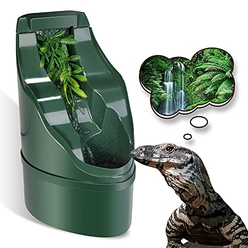 Neptonion - Goteador de Agua para Reptiles, camaleón, Cantina, Incluye Pinzas de alimentación y Pinzas esmeriladas para Anfibios, Insectos, Lagarto, Tortuga, Serpiente, araña, Rana, Gecko