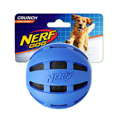 Nerf 8290-NERF JUG.CRUNCHABLE Pelota Checker 10,2 cm