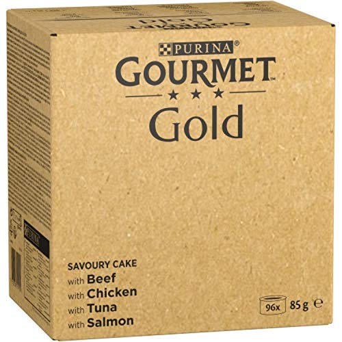 Nestlé Purina Gourmet Gold Comida Húmeda para Gatos Pack Surtido Tartalette 96 Unidades 8160 g