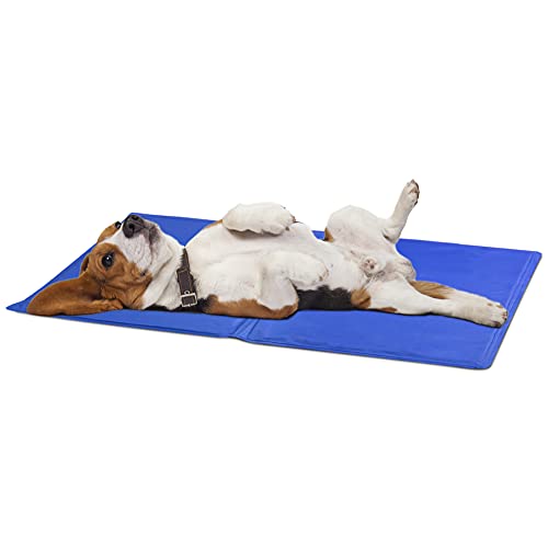 NICREW Alfombra Refrescante Verano para Perros, 50x65 cm, Colchoneta Refrescante Fría Perro, Alfombrilla Refrescante para Perros