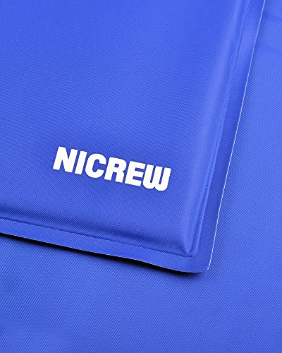 NICREW Alfombra Refrescante Verano para Perros, 50x65 cm, Colchoneta Refrescante Fría Perro, Alfombrilla Refrescante para Perros