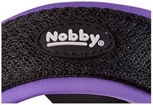 Nobby Norweger Preno - Arnés de malla M-L (L:50 - 64 cm+42 cm; B:25/35 mm), morado