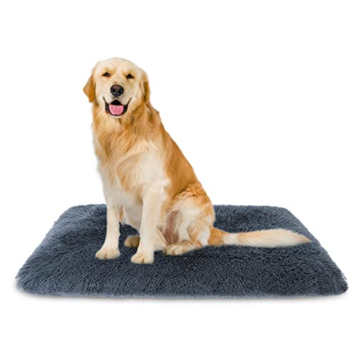 Nobleza alfombras para Perros, lujosas y Suaves alfombras para Mascotas, Camas para jaulas de Perros Lavables y Antideslizantes para Perros y Gatos Grandes, medianos y pequeños (Large)