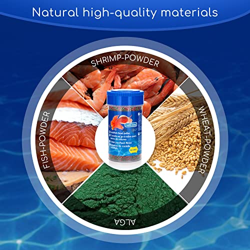 Nobleza - Alimento para Pez Dorado, Granulado Blando de Lento Hundimiento para Peces, 40 g/ 100 ml