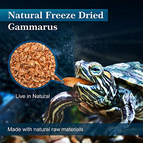 Nobleza Alimento para Tortugas y Tortugas de Agua elaborado con langostinos de río Naturales 160g / 1500ml