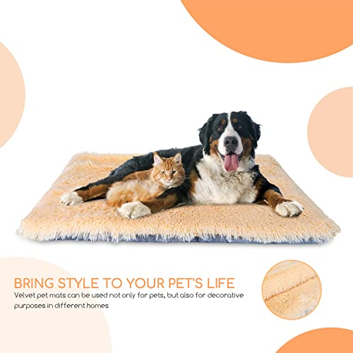 Nobleza Mantas para Camas para Perros Gatos, Colchón Doble Lado Manta para Mascotas, Suave y Linda Cálido Manta Lavable Sofá y Vehículos de Colchón para Gatos y Perros, Sofás 75 × 110 cm