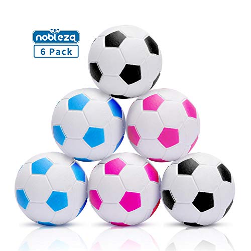 Nobleza Pelotas de Juguete para Perros, Muy Resistente y de Goma Natural de Alto Estiramiento - 7.2cm/6 Pack